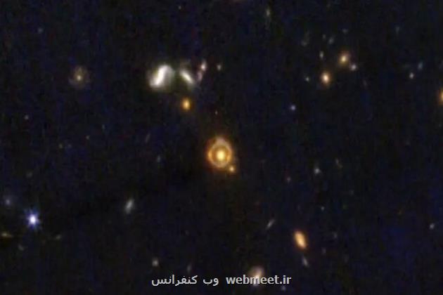 رصد دورترین جرم فضایی با همگرایی گرانشی بوسیله جیمز وب