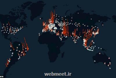 تاثیر كرونا بر مصرف اینترنت دنیا